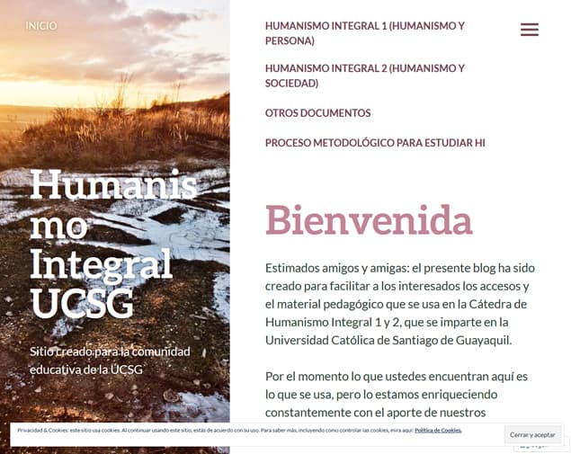 HUMANISMO INTEGRAL